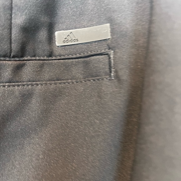 Adidas Skirt Skort Golf Under Shorts Womens M/L Solid Black Pull On Stretch - Picture 6 of 9